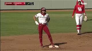 #1 Oklahoma vs  Houston   Women Softball Feb 192022