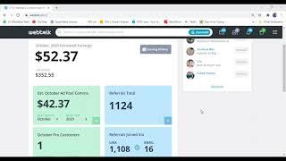 How much can you earn per month from webtalk  webtalk payment proof  webtalk earn money  webtalk