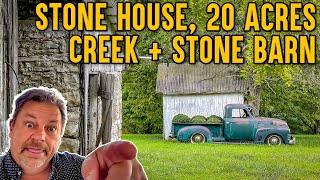 Stone House 23 acres Artist Retreat Dry Creek Kentucky  Brad Simmons