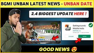  Bgmi Unban Latest News  Old Pubg Vibe Back  Bgmi  Pubg 2.4 Update - Bgmi Unban