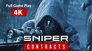 SNIPER   Ghost Warrior Contracts Full Game Play in 4K