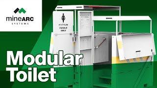 Modular Portable Toilet for Waste Management On-site  Features Overview