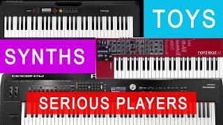 What Type of Piano Keyboard Should You Buy?  The Three Types
