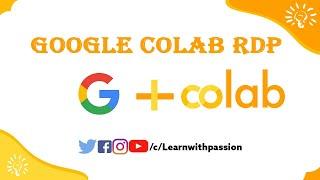 How to Get Google Colab RDP In 2021  Google Colab RDP  Google Colab VPS Tutorial