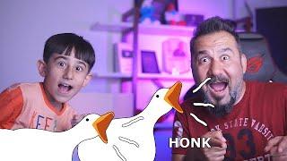PAYTAK KAZ HEM DE 2 TANE OLDUK BAHÇIVAN GAGALAMACA  Sesegel Çocuk Untitled Goose Game oynuyoruz