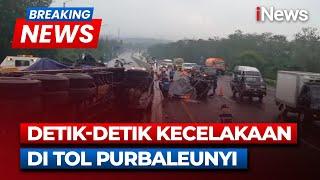 Breaking News - Detik-Detik Kecelakaan Beruntun Tol Purbaleunyi hingga Mobil Bertumpuk 1111