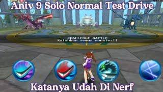 Aniv 9 Toram Online Normal Battle Solo Test Drive