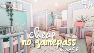 BLOXBURG Aesthetic Cheap NO GAMEPASS House  9k 