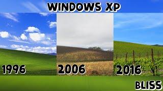 The history of the creation Bliss - the wallpaper of the desktop of Microsoft Windows XP