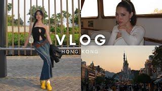 VLOG  Hong Kong so much FOOD Disneyland temples fishing village 🫧