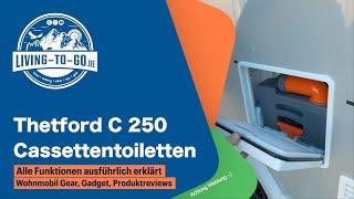 Thetford C-250  C-260 Cassettentoiletten Bedienungsanleitung