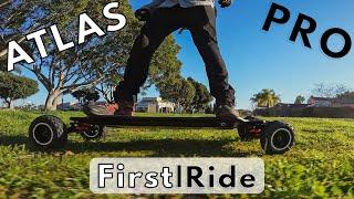 Exway Atlas Pro With Gear Drive First Ride