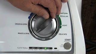 Whirlpool Washing Machine Not Draining The Water