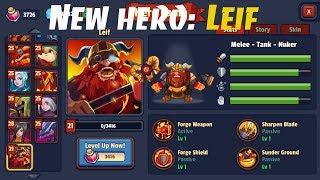 Realm Defense- New Hero- Leif and his detail skill