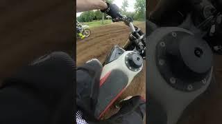 First attempt at a MX track and we got humbled. Full vid coming soon #viral #mx #450 #yz #michigan