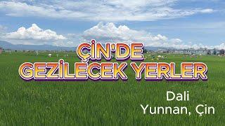 Çin Gezisi Dali Yunnan Çin. Çinde Gezilecek Yerler #6 Harika Göl Manzarası. Turistik Yerler