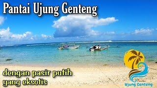 Menyusuri jalan di tepi pantai pasir putih Ujung Genteng Sukabumi  penginapan murah Ujung Genteng