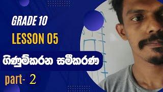 O Level commerce Lesson 05 - ගිණුම්කරණ සමීකරණය part 2