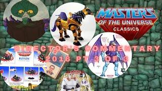 Masters of the Universe Classics 2016 pt 3 the final Mattel releases for MOTUC Roton Tuskador