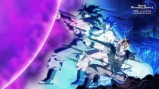 Bardock SSJ4Goku MUIFuture Gohan SSJ2 vs. Dark King Demigra