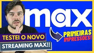 MAX  TESTEI O NOVO STREAMING DA WARNER BROS DISCOVERY Primeiras Impressões