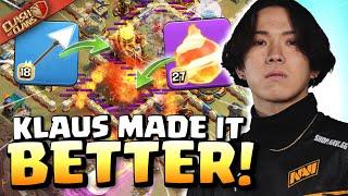 Klaus IMPROVES his FIREBALL GIANT ARROW attack GENIUS Clash of Clans