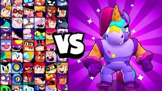 BERRY vs ALL BRAWLERS WHO WILL SURVIVE IN THE SMALL ARENA?  NEW EPIC BRAWLER