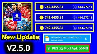 eFootball PES 2023 Mod APK+OBB Unlimited Money coins Download PES 23 Mobile Mod Apk v2.5.0 100% work