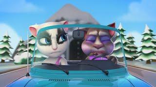 Минимульты Говорящий Том 20 серия - В дорогу  FUN FUN FUN MY TALKING TOM FRIENDS