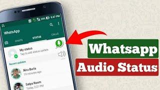 How to Post Voice Notes or Audio Records on Your WhatsApp Status Works 100%