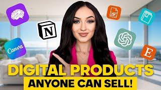 10 Digital Product Ideas YOU Can Sell Online & Make MONEY + HOW TO START
