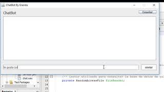 Chatbot hecho en Java Source code