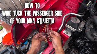 How to Wire Tuck MK4 GTIJetta Passenger Side S6EP23