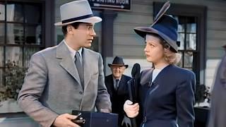 A Stranger in Town 1943 romcom film Hes on the Side of Law Order... AND Love
