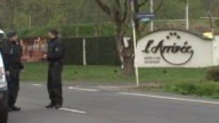 Police guard scene of bus attack in Dortmund