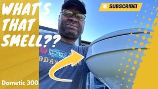 Toilet STINKS Dometic 300 Toilet Smell Issue - DIY Repair #rvlife #traveltrailer  #travelvlog