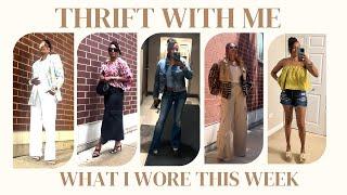 Come Thrifting With Me And Check Out My Zara Mini Haul And OOTD For The Week