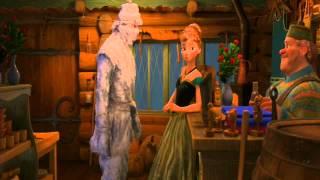 Frozen Oaken Sauna Scene