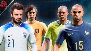 КУБОК НАЦИЙ 4 НА 4 ICON EDITION I EA FC 24 I RONALDO CHARLTON HENRY CRUYFF