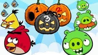 Angry Birds Chrome 2020 trick or treat full level