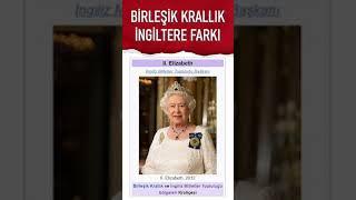 Birleşik Krallık ile İngiltere Farkı