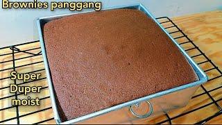 Brownies panggang superr moist super mantap