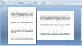 Microsoft word how to make portrait & landscape in same doc