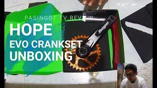 UNBOXING Hope Evo Crankset  Super Ganda Kapadyak - Pasingot Review