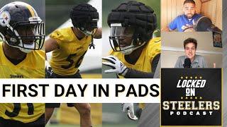 Myles Jack a Stud in Pittsburgh Steelers First Day in Pads  Kenny Pickett Rises wNo. 2 Offense