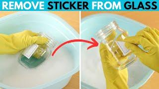 How to Remove Stickers from Glass Bottles with Vinegar