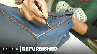 How A $10000 Hermès Birkin Handbag Is Professionally Restored  Refurbished