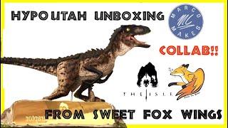 UNBOXING HYPO UTAHRAPTOR made by SWEET FOX WINGS - Dinoartists Collab - The Isle