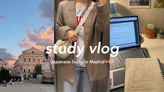 Vlog  Japanese International Graduate Student in Spain‍  Weekly Vlog ️