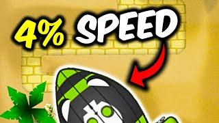 I Slowed A ZOMG Down To 4% Speed... Bloons TD Battles